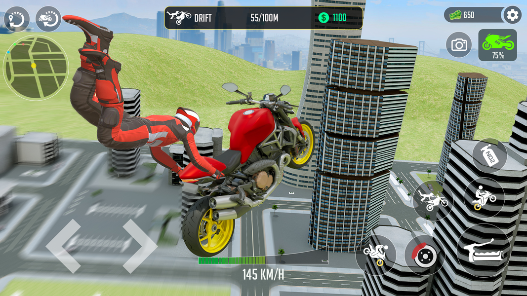 Moto Rider - Extreme Bike Game - عکس بازی موبایلی اندروید
