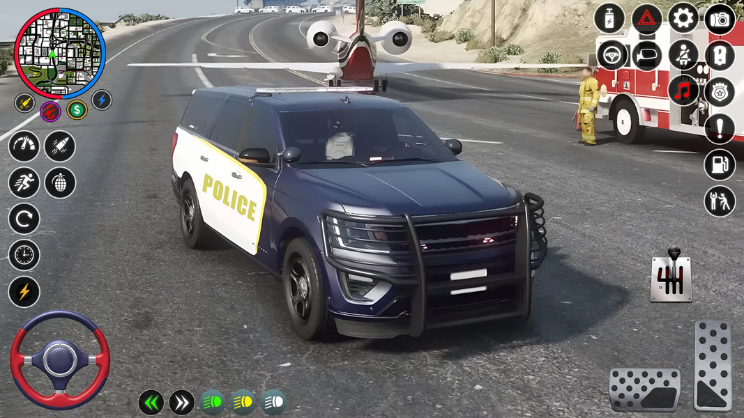 Police Van Crime Sim Games - عکس بازی موبایلی اندروید