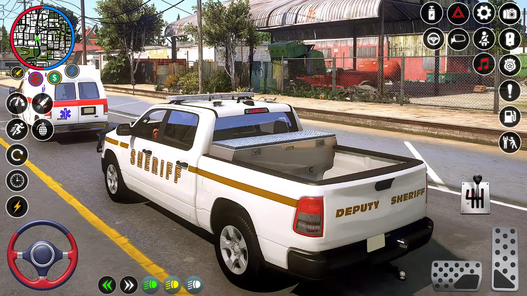 Police Van Crime Sim Games - عکس بازی موبایلی اندروید