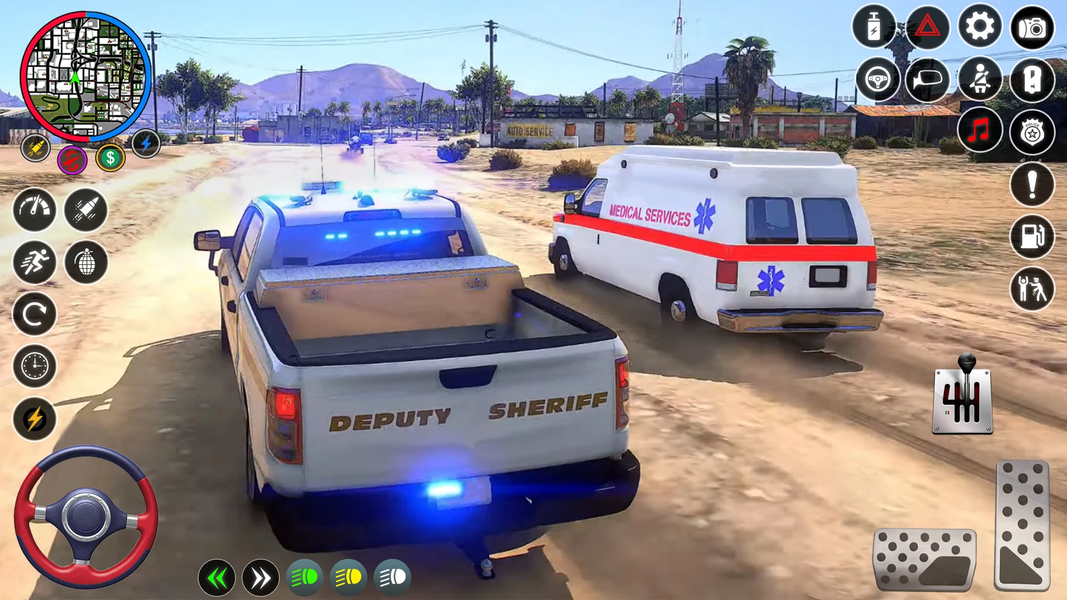 Police Van Crime Sim Games - عکس بازی موبایلی اندروید