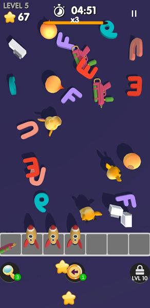 Tile Toy Match 3D - Gameplay image of android game