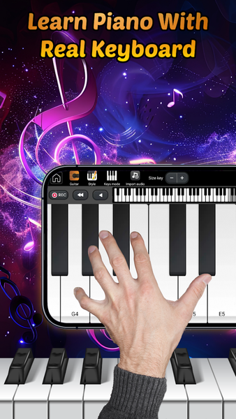 Learn Piano - Perfect Piano - عکس برنامه موبایلی اندروید