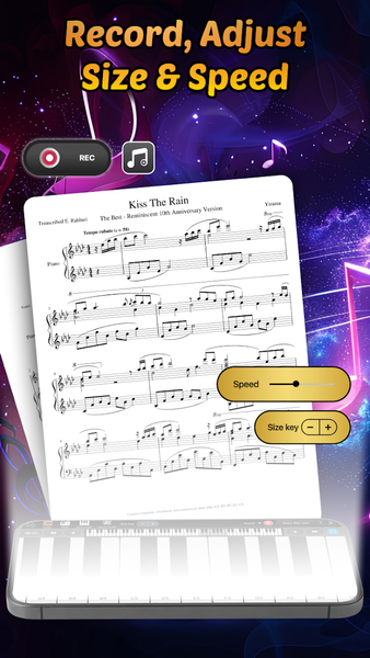 Learn Piano - Perfect Piano - عکس برنامه موبایلی اندروید