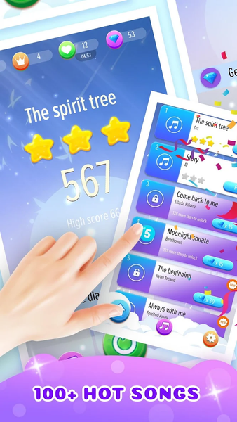 Piano Music Tiles Piano Game - عکس بازی موبایلی اندروید