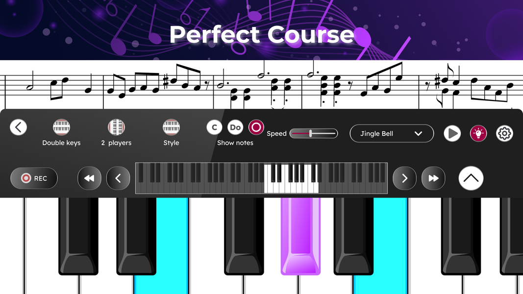 Piano Learn - Tutor & Course - عکس برنامه موبایلی اندروید