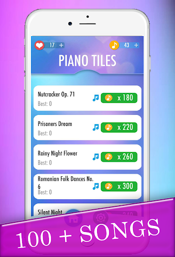 Piano Tiles Game - Gameplay image of android game