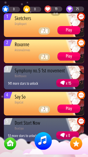 Piano for Tik Tok Music - Image screenshot of android app