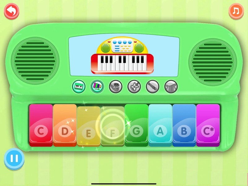 ABC Piano for Kids: Learn&Play - عکس برنامه موبایلی اندروید