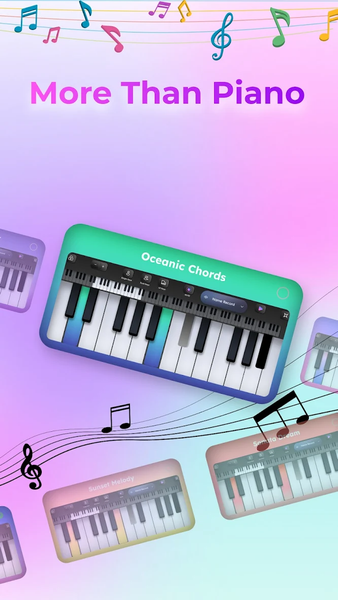 Piano Player - Learning Lesson - عکس برنامه موبایلی اندروید