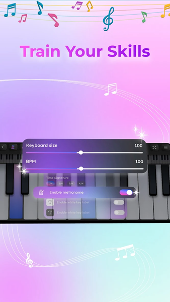 Piano Player - Learning Lesson - عکس برنامه موبایلی اندروید