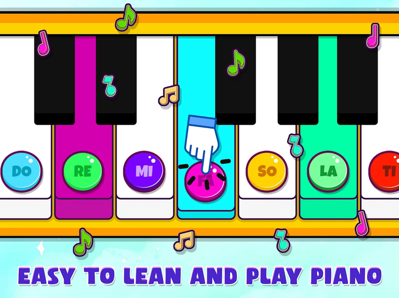 Musical Toy Piano and Songs - عکس بازی موبایلی اندروید