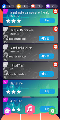 Marshmello Piano Tiles DJ - عکس بازی موبایلی اندروید