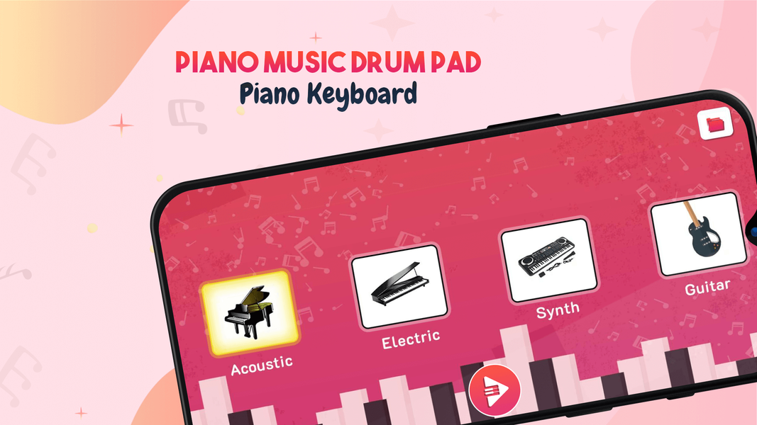 Piano & Drum Pad: Learn & Play - Image screenshot of android app