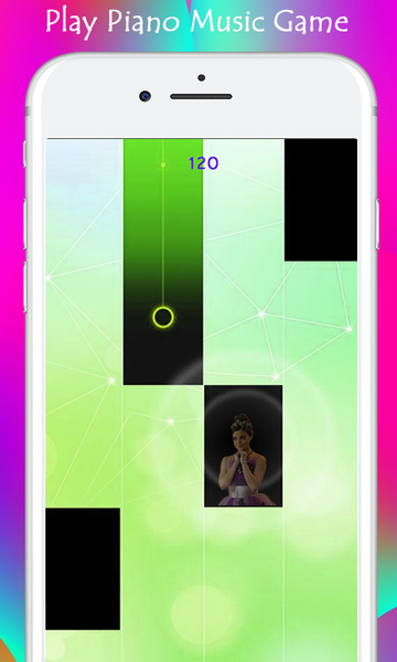 Sarah Jefry piano tiles 2020 - Gameplay image of android game