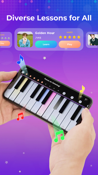 Learn Piano - Piano Play Skill - عکس برنامه موبایلی اندروید