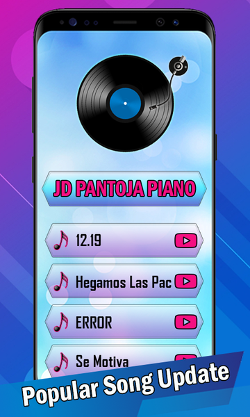JD Pantoja Piano Magic Tiles - عکس بازی موبایلی اندروید