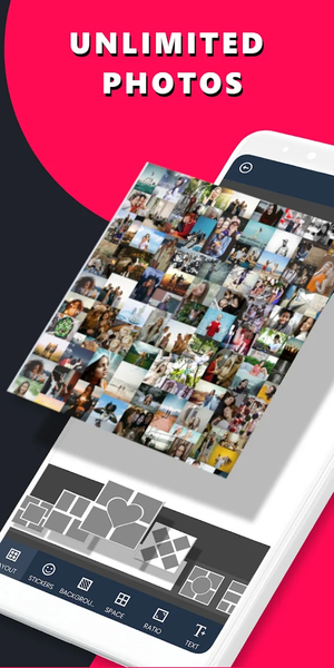 Unlimited Photo Collage Maker - Image screenshot of android app