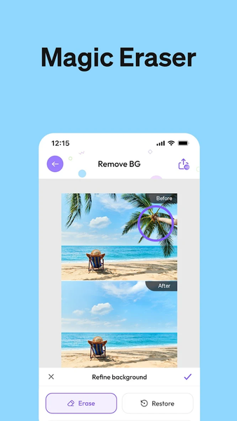 PicErase: AI Art Generator - عکس برنامه موبایلی اندروید