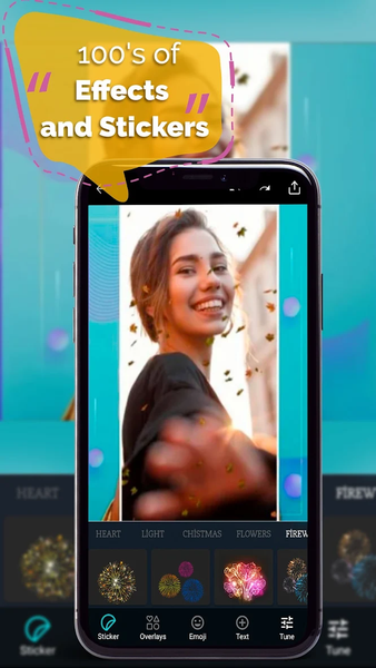 Slideshow Maker With Music - عکس برنامه موبایلی اندروید