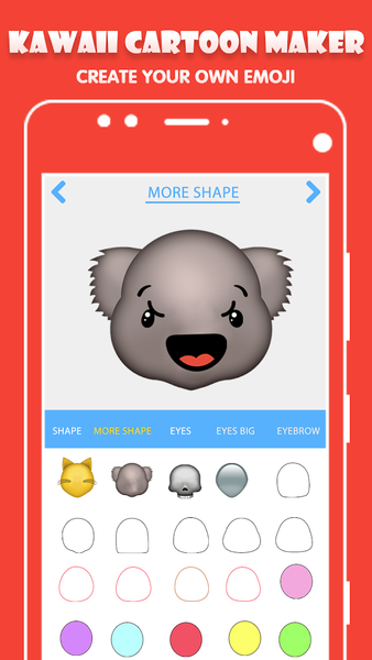 Kawaii Cartoon Maker - Image screenshot of android app