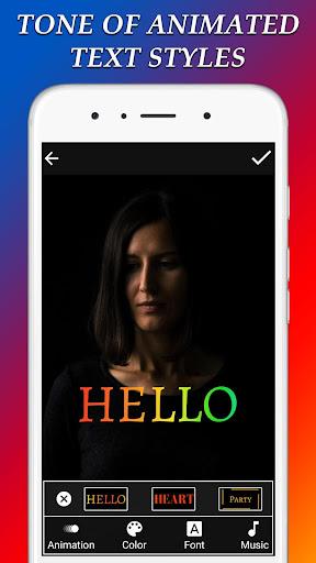 Text On Video & Photo - Image screenshot of android app