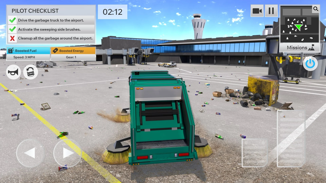 Airplane Pilot Airport Tycoon - عکس بازی موبایلی اندروید