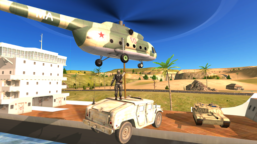 Army Helicopter Marine Rescue - Gameplay image of android game