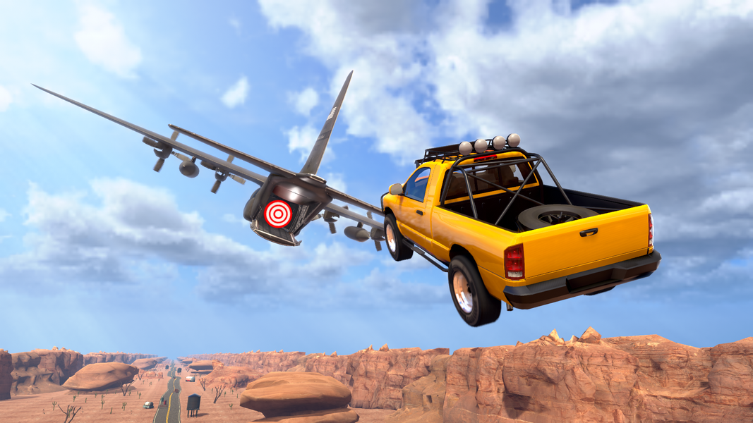 Car Jump - Mega Extreme Ramps - عکس بازی موبایلی اندروید