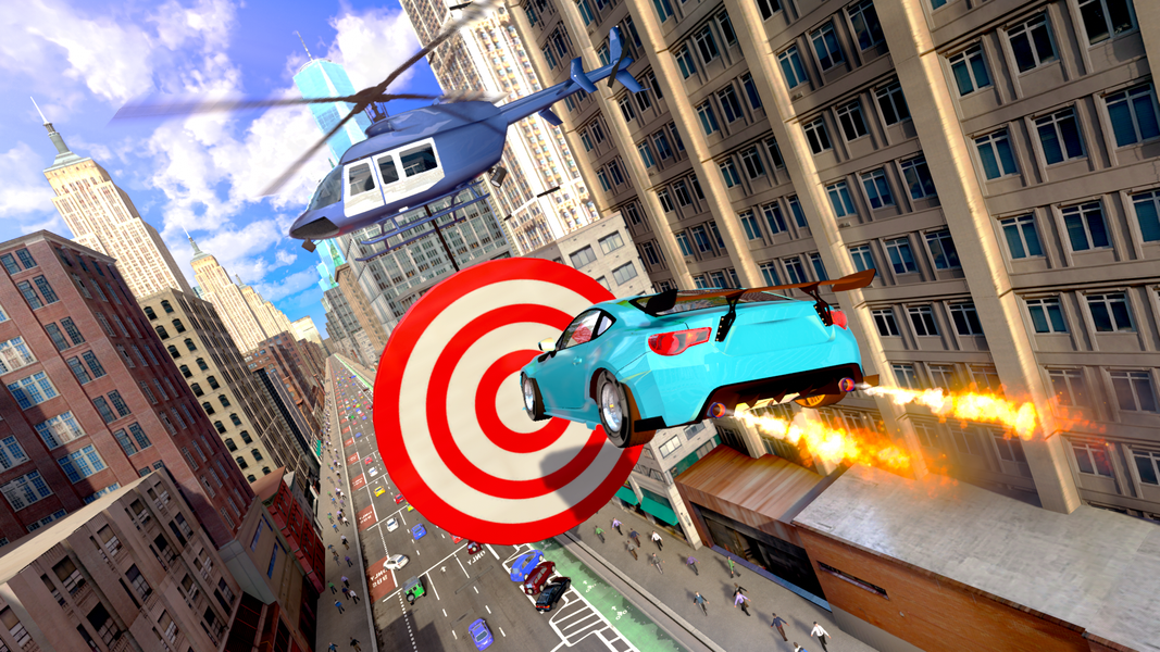 Car Jump - Mega Extreme Ramps - عکس بازی موبایلی اندروید
