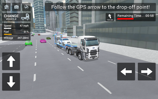 City Truck Driving Simulator - عکس بازی موبایلی اندروید