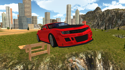 Crime City Car Driving Simulator - Gameplay image of android game