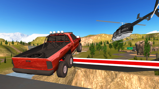 Truck Driver 6x6 Hill Driving - Gameplay image of android game