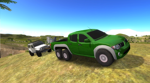 Truck Driver 6x6 Hill Driving - Gameplay image of android game