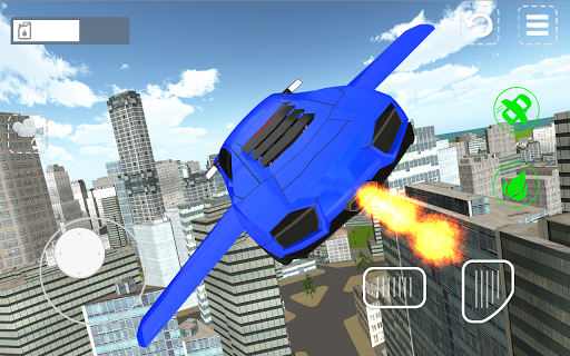 Flying Car Simulator - عکس بازی موبایلی اندروید