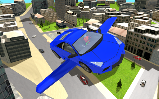 Flying Car Simulator - عکس بازی موبایلی اندروید