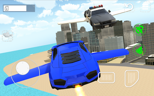 Flying Car Simulator - Gameplay image of android game