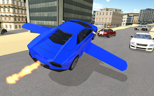 Flying Car Simulator - Gameplay image of android game