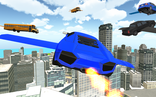 Flying Car Simulator - Gameplay image of android game