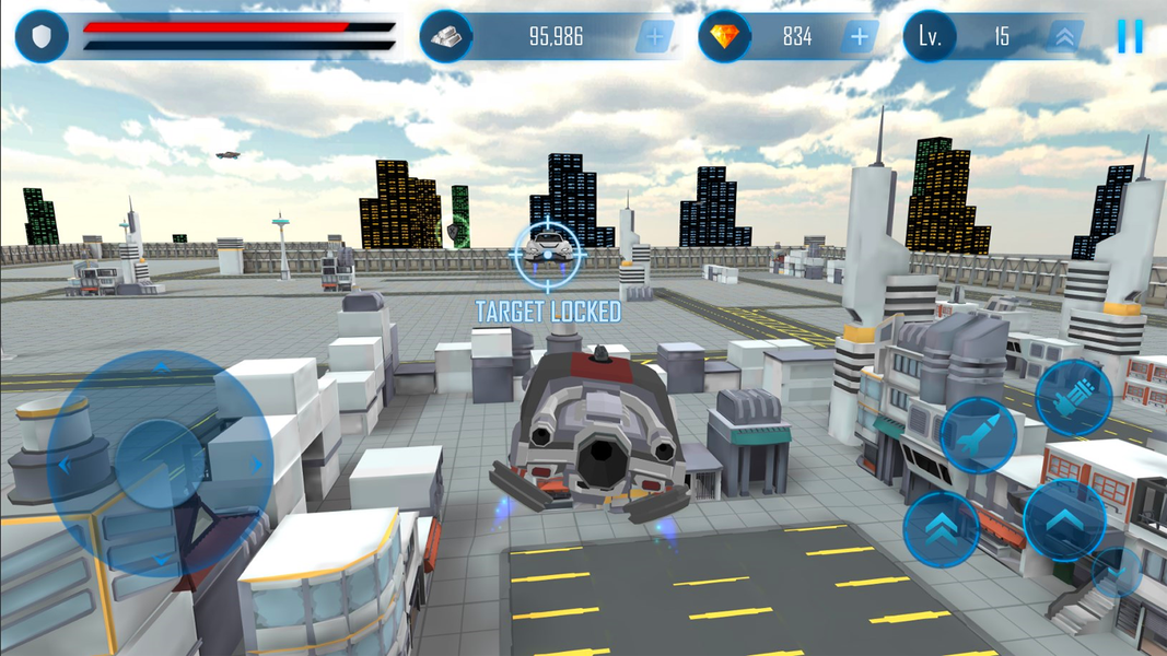Flying Car - Gameplay image of android game