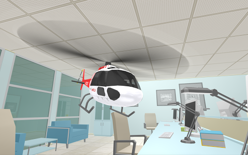 Helicopter RC Flying Simulator - Gameplay image of android game