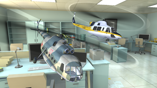 Helicopter RC Flying Simulator - Gameplay image of android game