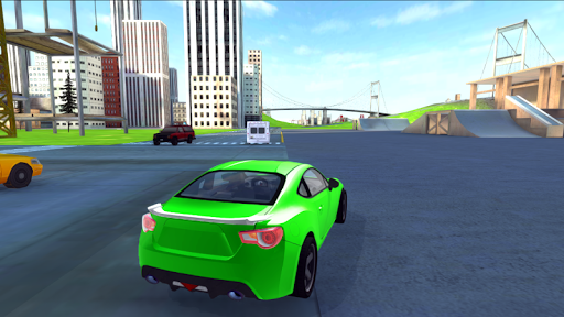 Real Car Driving Simulator - Gameplay image of android game