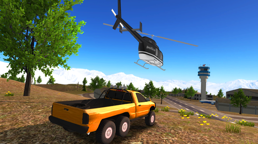 6x6 Offroad Truck Driving Simulator - Gameplay image of android game
