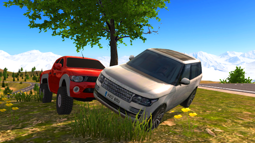 6x6 Offroad Truck Driving Simulator - Gameplay image of android game