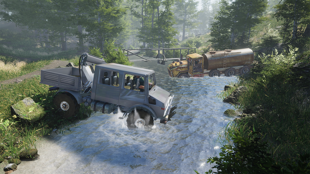 Offroad Truck Hill Racing - Gameplay image of android game