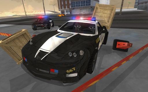 Police Car Driving 3D - Gameplay image of android game