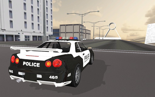Police Car Driving 3D - Gameplay image of android game