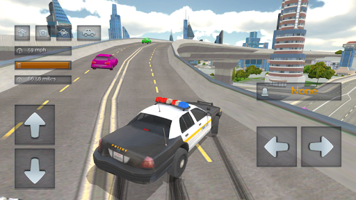Police Car Crazy Drivers - Gameplay image of android game