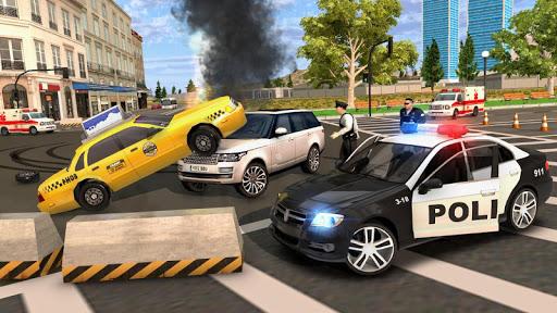 Police Car Chase Cop Simulator - Gameplay image of android game