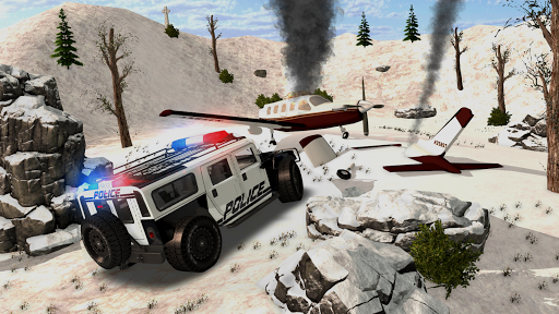 Police Car Chase Cop Simulator - Gameplay image of android game